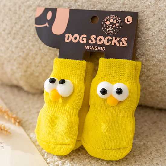 Chaussettes pour animaux de compagnie chaussettes pour chiens nouveau dessin animé Non